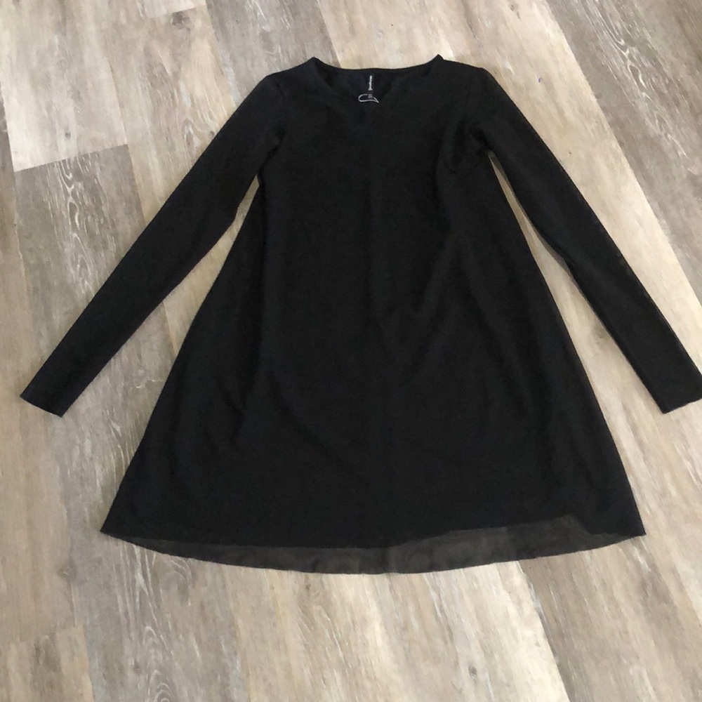 Simple Black Dress by Stradivarius
